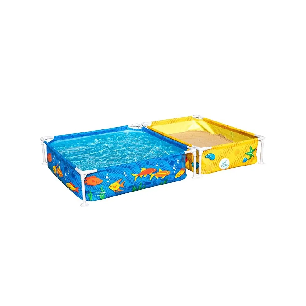 Bestway piscina rigida infantil con arenero 213x122x30,5 cm