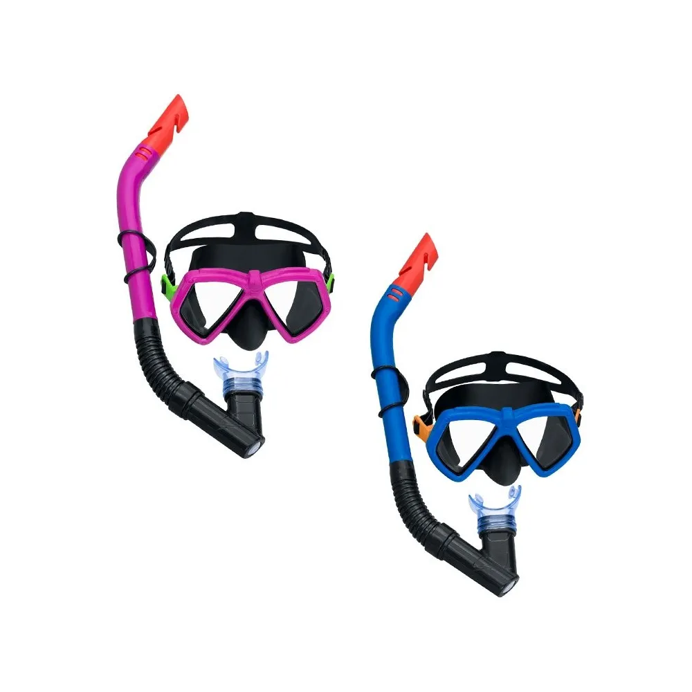 Bestway conjunto mascara y tubo junior valvula de purga color surtido