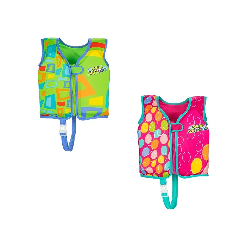 Chaleco Hinchable Textil Suave Seguridad Bebé Bestway