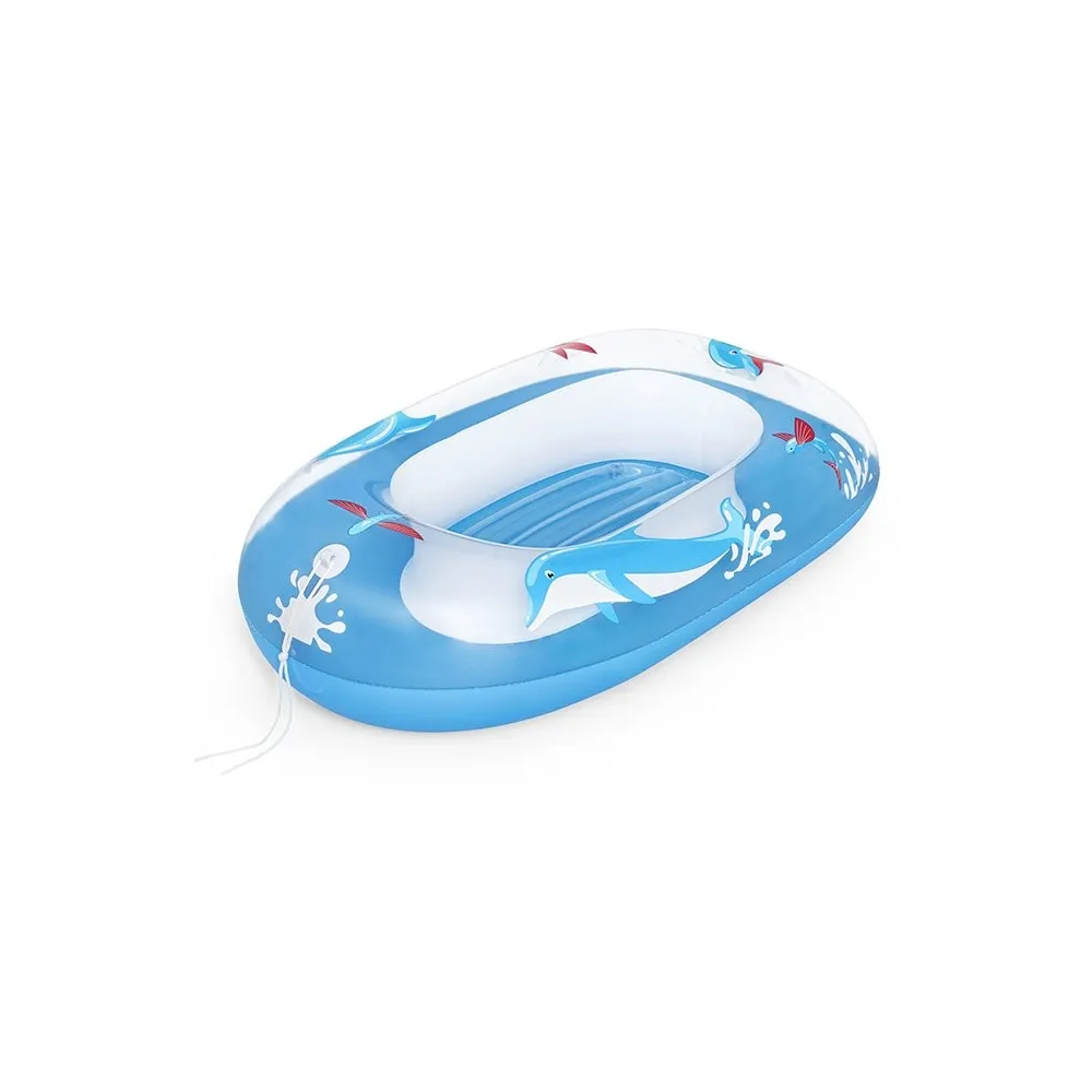 Bestway barca hinchable infantil tortugas 102x60 cm