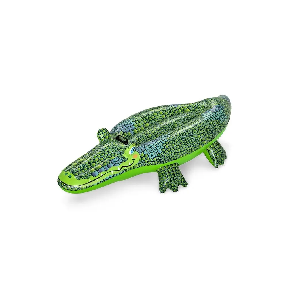 Bestway Figura Hinchable Cocodrilo con Asas 152x71 cm +3 Años Playa y Piscina