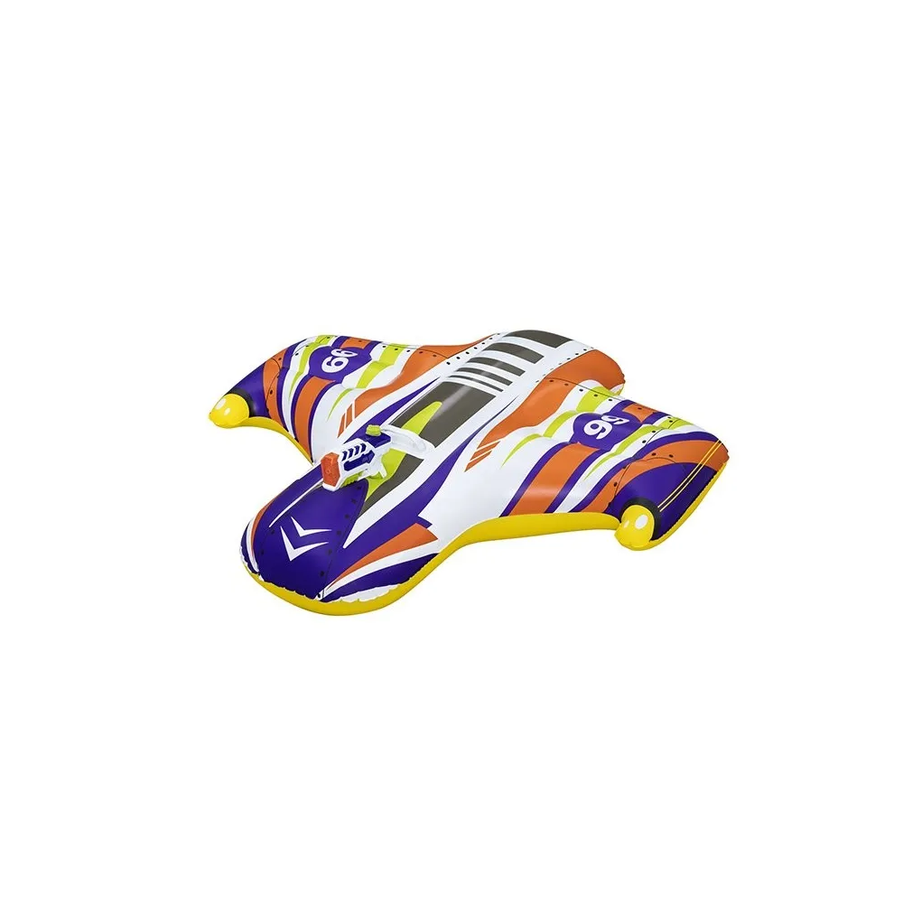 Bestway figura hinchable nave espacial con asa y pistola de agua 117x107 cm