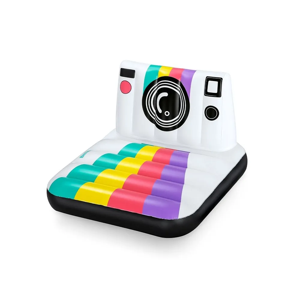Sillon Hinchable Camara de Fotos Bestway 127x102 cm Playa