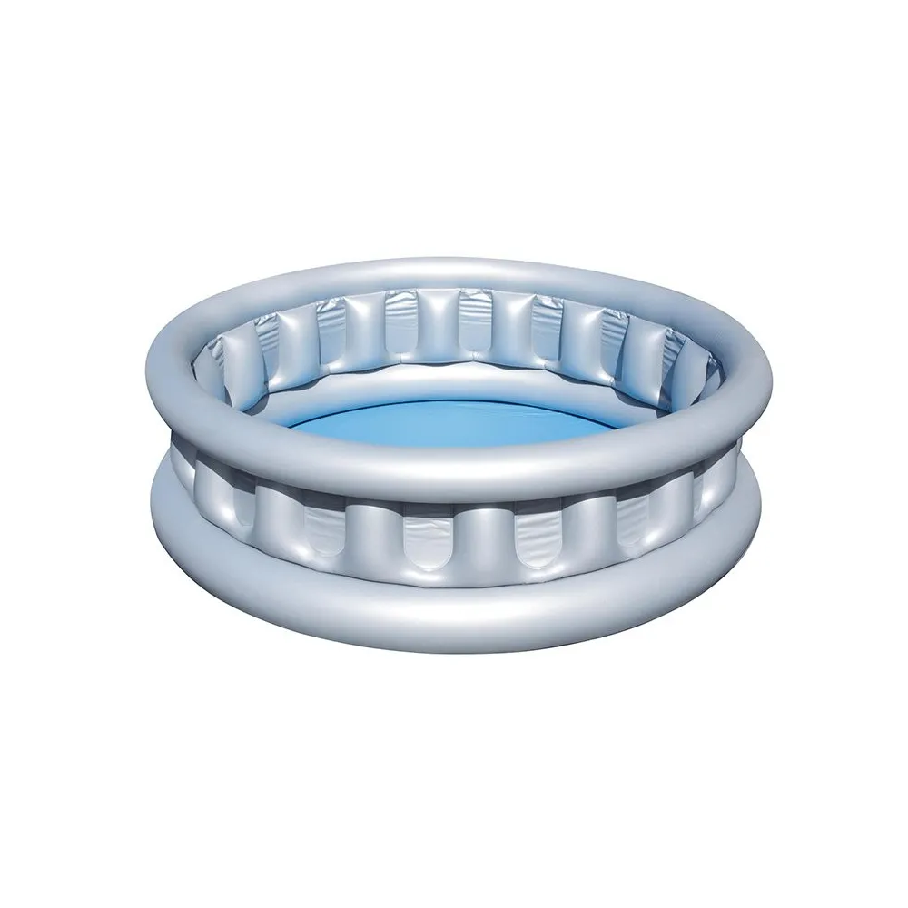 Bestway piscina hinchable infantil 3 camaras astronave 152x43 cm