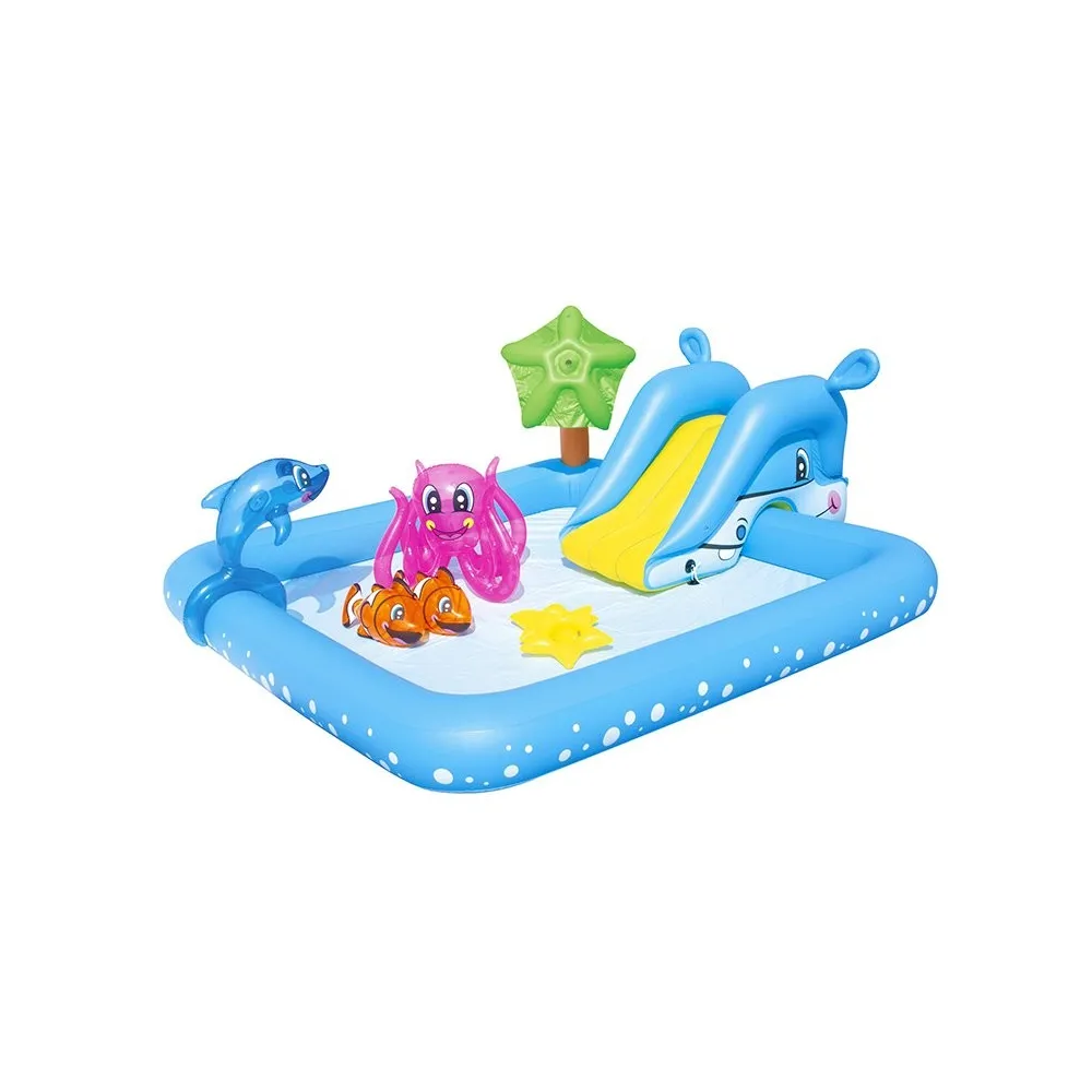 Bestway piscina hinchable parque de juegos acuario 239x206x86 cm