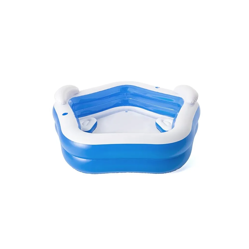 Bestway piscina hinchable 2 cámaras family 213x206x69 cm