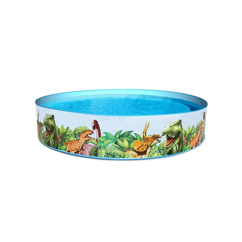 Bestway piscina rigida infantil PVC dinosaurios 244x46 cm