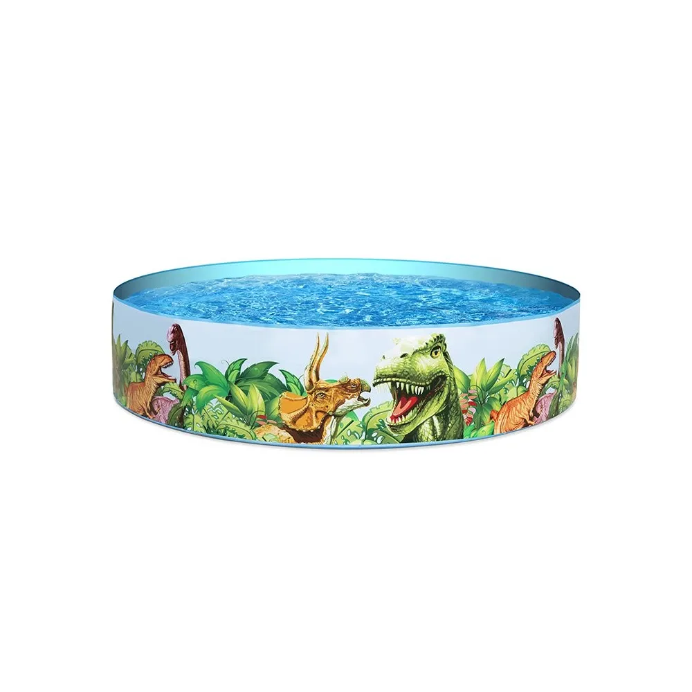 Bestway piscina rigida infantil PVC dinosaurios 183x38 cm