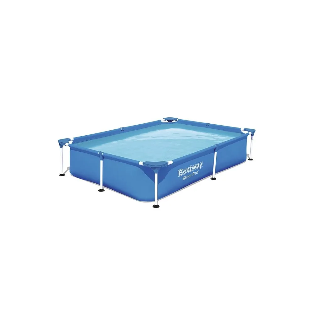 Bestway piscina rigida adulto 221x150x43 cm jardin
