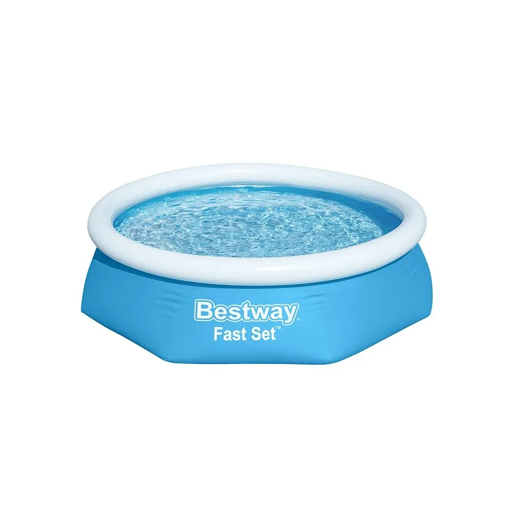 Bestway piscina hinchable adulto aro con depurador 244x61 cm
