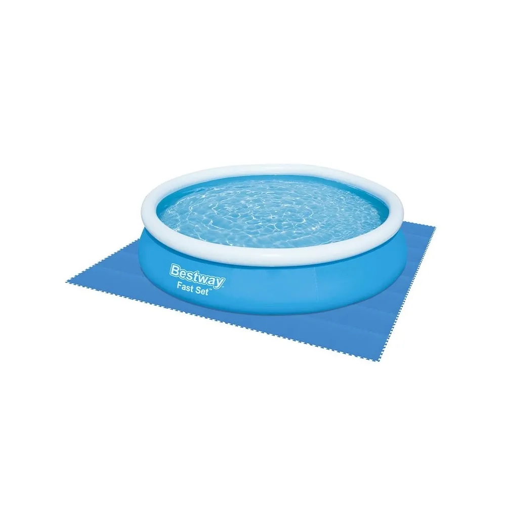 Bestway suelo piscina foam azul 9 piezas 50x50 cm retractil