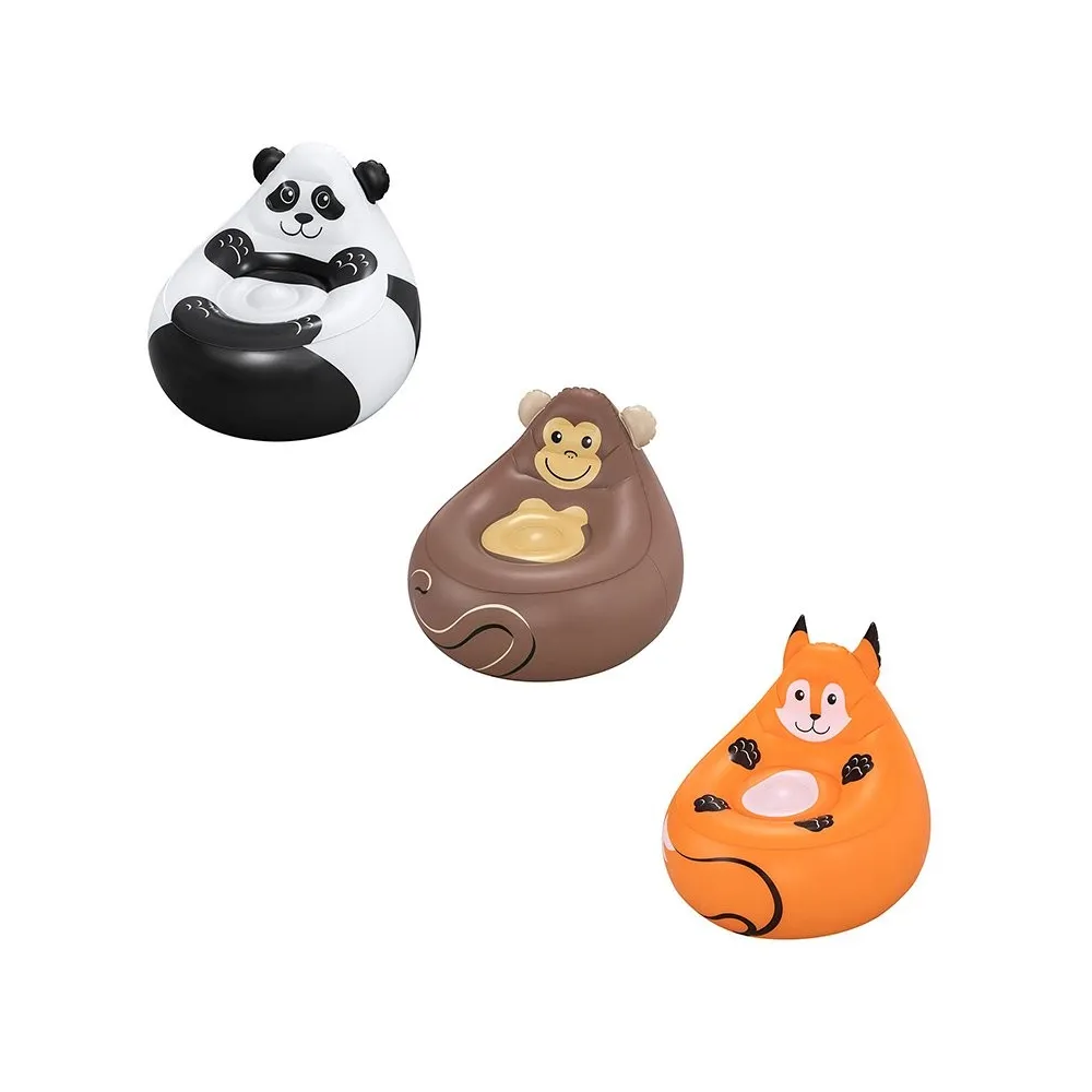 Sillón Hinchable Gigante Animales para Niños Bestway