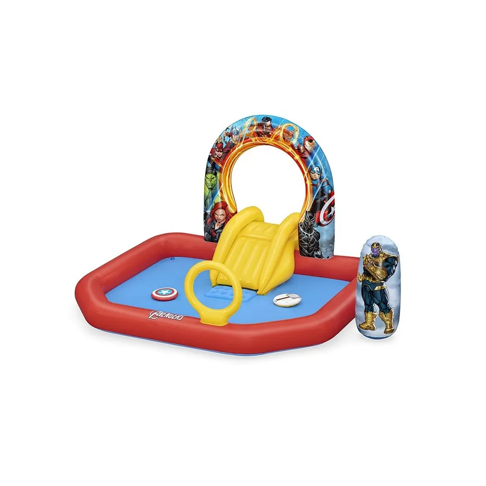 Bestway piscina hinchable parque de juegos Avengers 211x198x125 cm