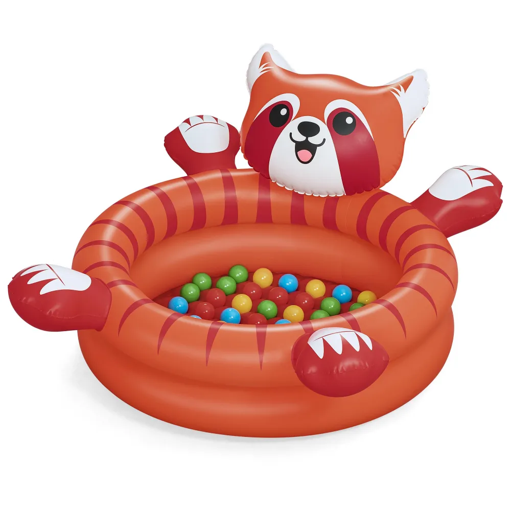 Bestway piscina hinchable de bolas panda 107x94x58