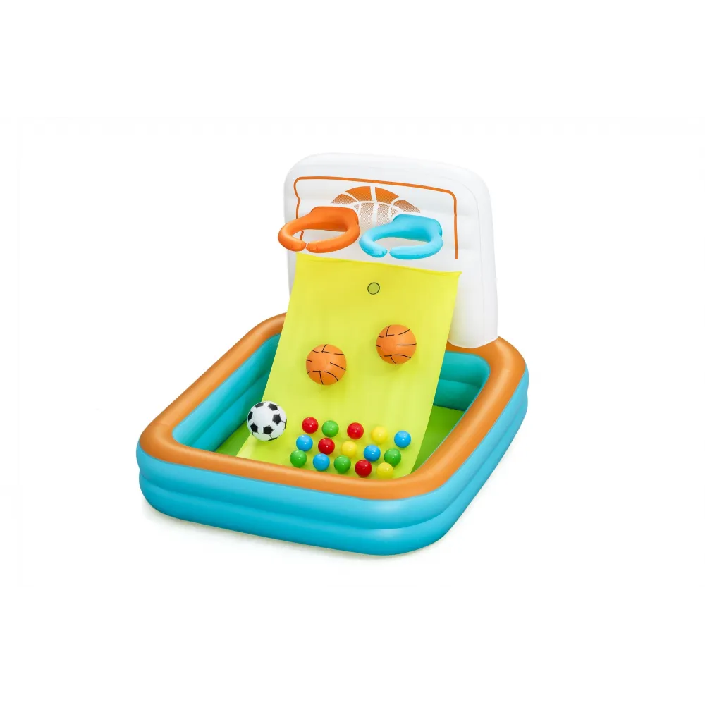 Bestway piscina hinchable infantil juegos canastas con pelotas
