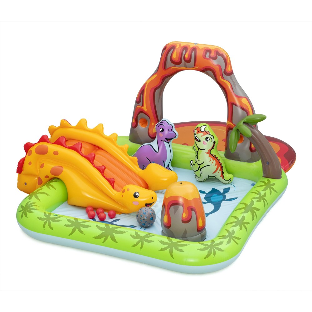 Parque de Juegos Hinchable Volcán con Dinos Bestway