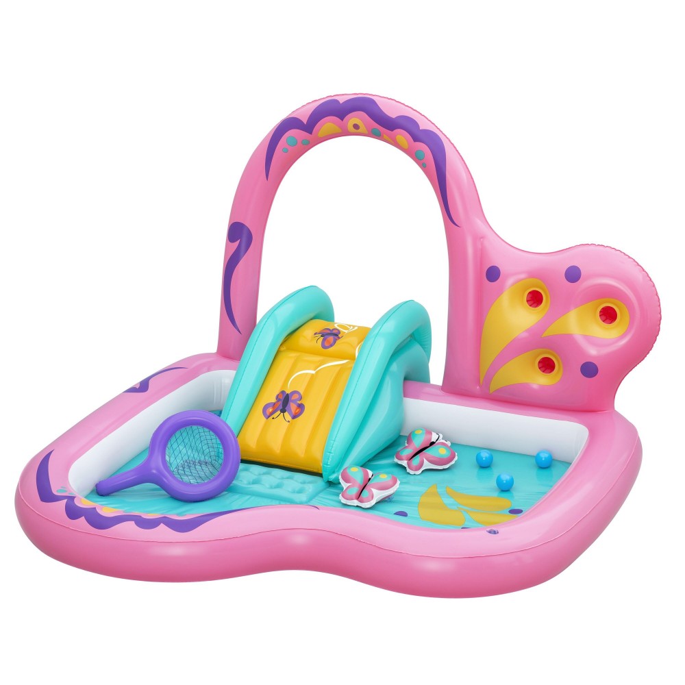 Bestway parque de juegos hinchable mariposas 180x180x117 cm