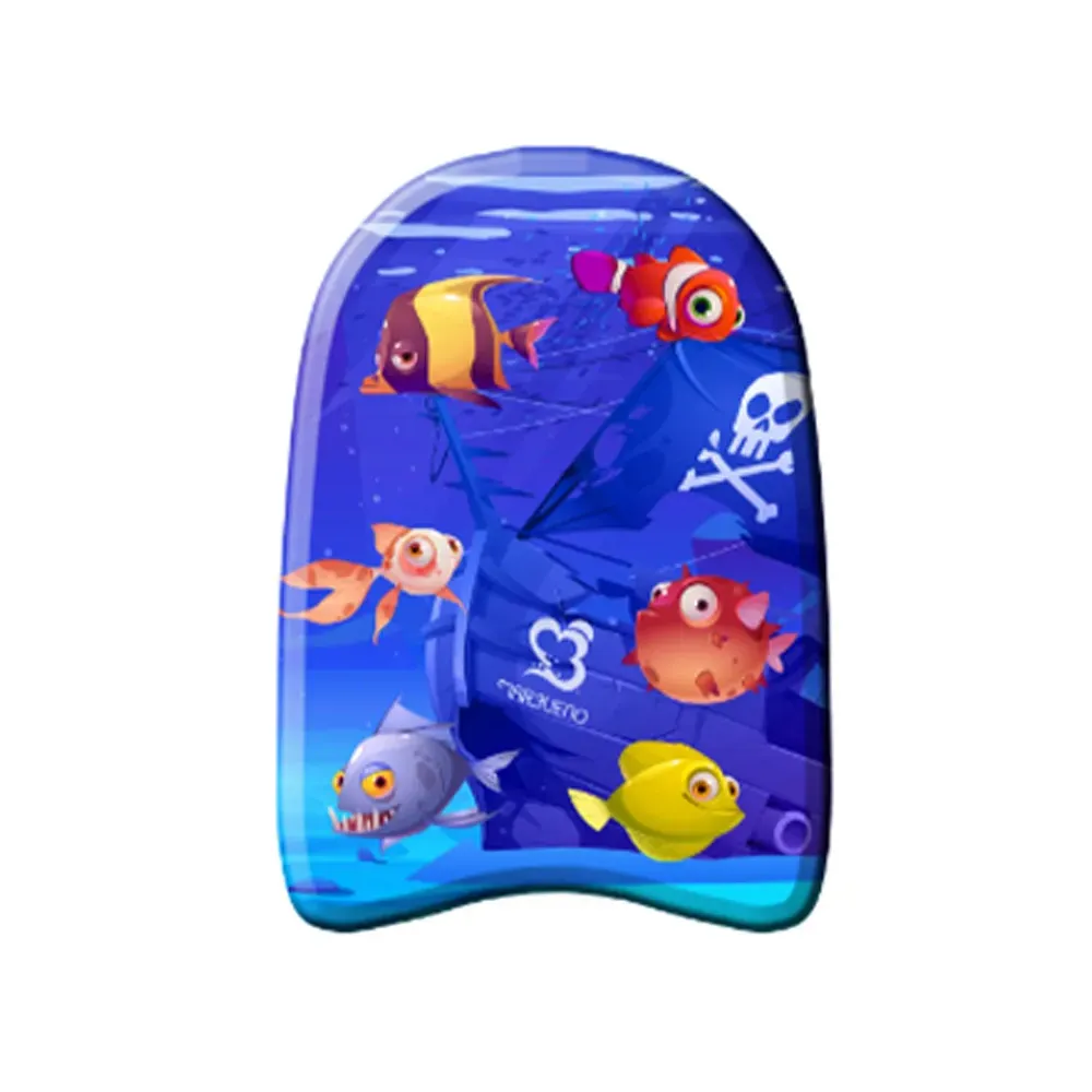 Marbueno tabla natación estampada infantil diseño peces grandes