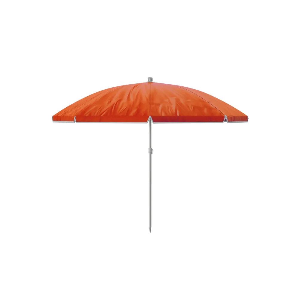 Sombrilla Polyester Acero Con Funda Naranja 180 cm MARBUENO SUMMER