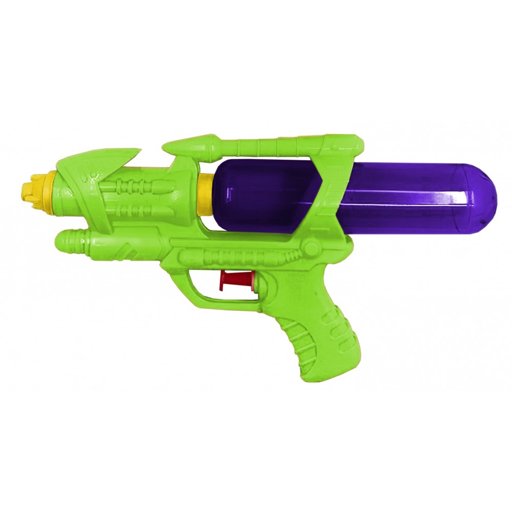 Marbueno Pistola de Agua Plástico Presión Color Verde