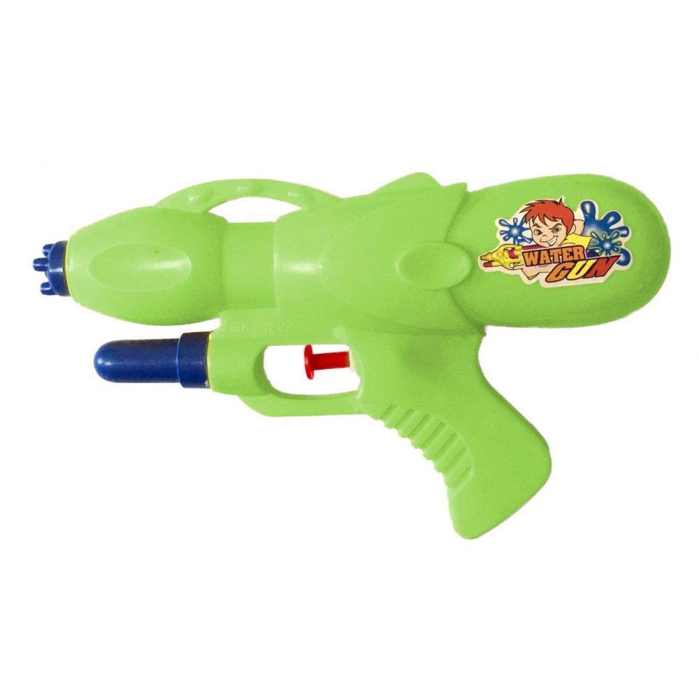 Marbueno Pistola de Agua Plástico Verde 20x12 cm Jardín Piscina Playa