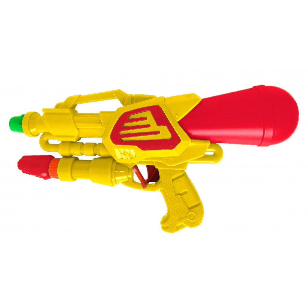 Marbueno Pistola de Agua Plástico Presión Color Amarillo