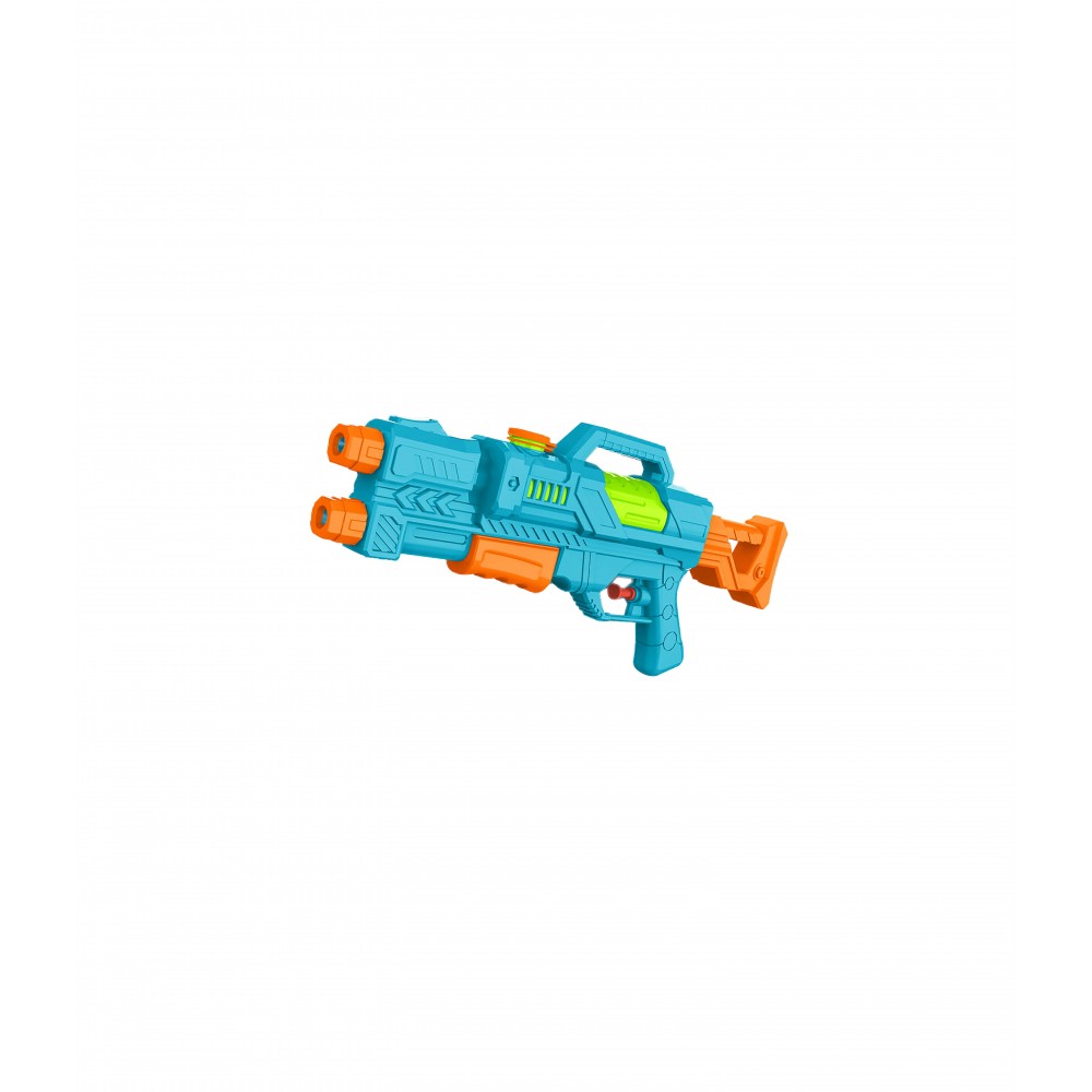 Marbueno Pistola de Agua Plastico Presion Color Azul Jardin Piscina y Playa