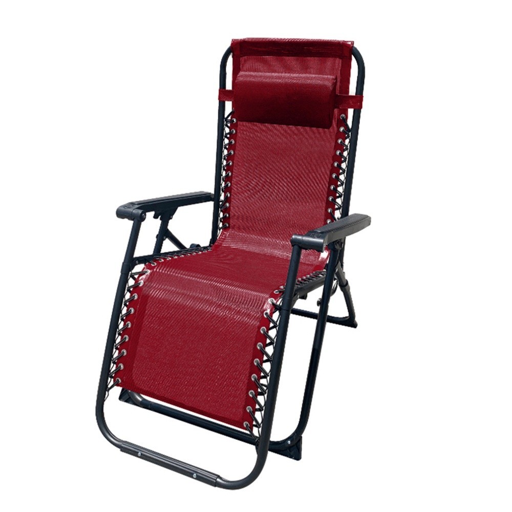 Marbueno Tumbona Plegable Acero Cojin Jardin y Piscina 90X66X108