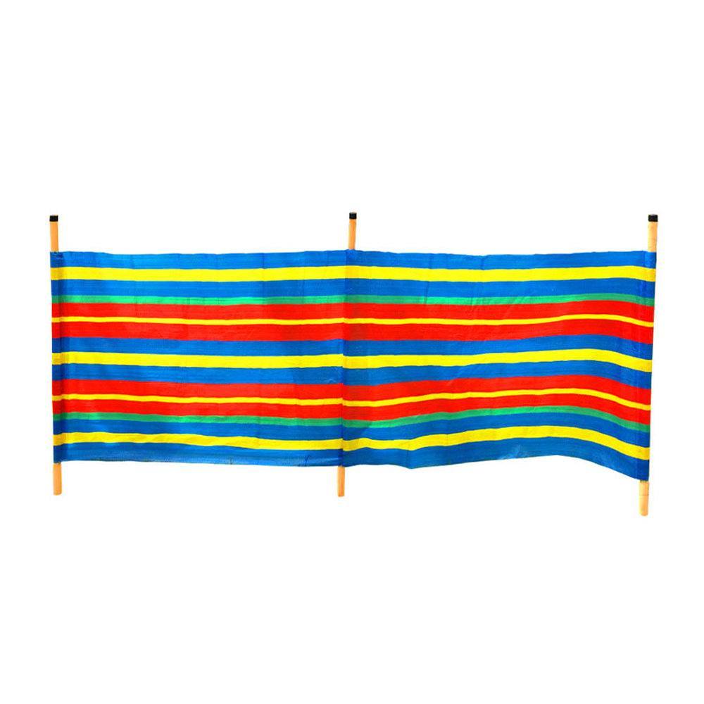 Marbueno Paraviento 3 Palos 200X115 cm Camping y Playa