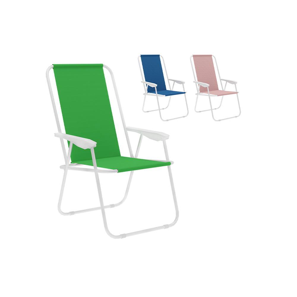 Marbueno Silla Plegable Surtido Acero Playa y Piscina