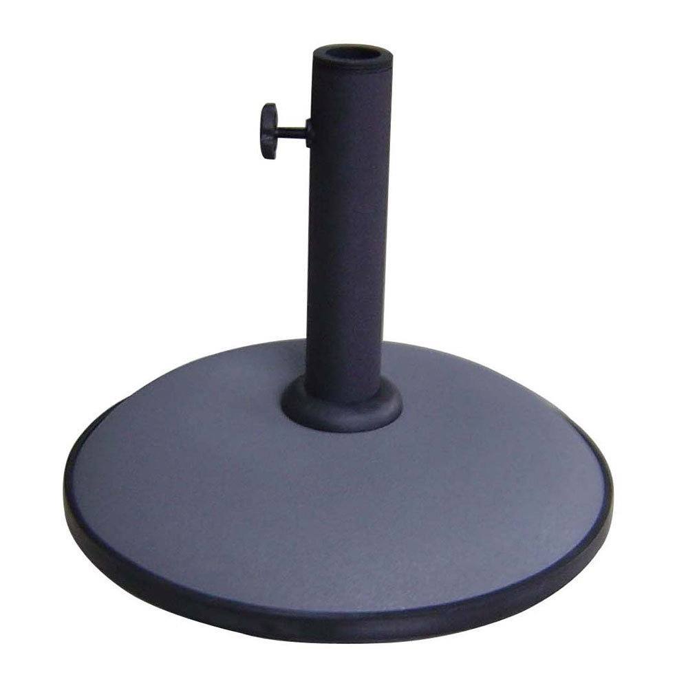 Base Sombrilla Redonda Cemento 36x29,5 cm 11KG Gris Jardín Marbueno