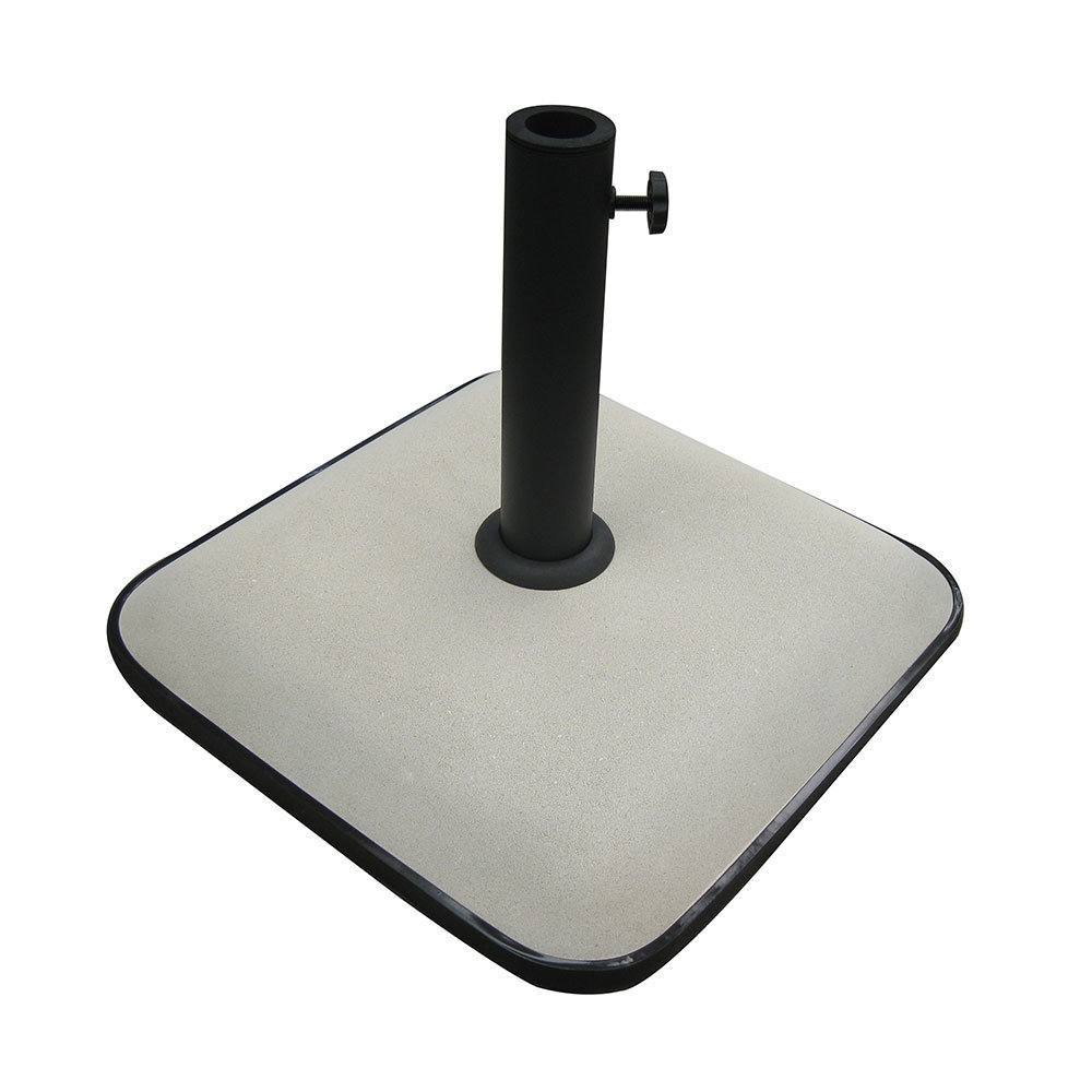 Marbueno base sombrilla cuadrada cemento 45X45X7 3 cm 25KG