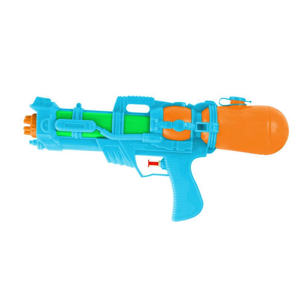 Marbueno Pistola de Agua Plastico Presion Color Azul 38x17 cm Jardin Piscina y Playa