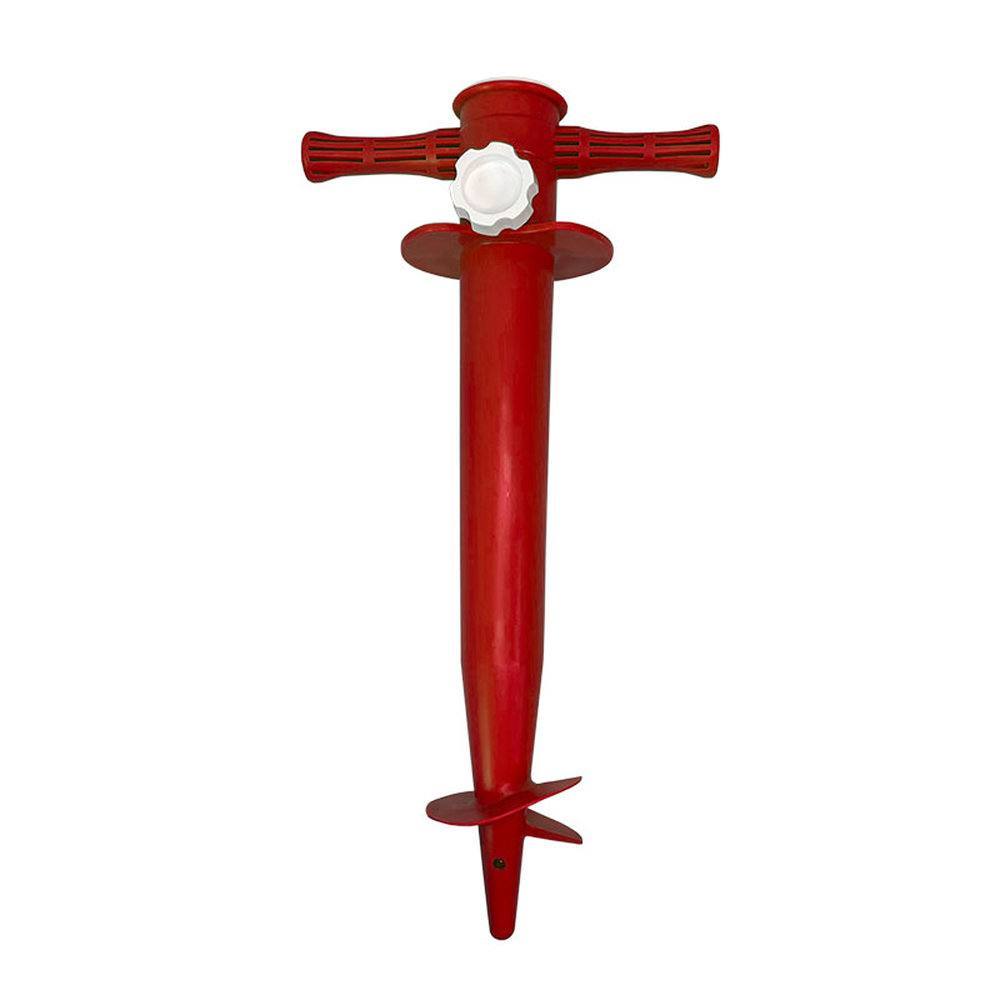 Pincho de Parasol Plastico Color Rojo Marbueno