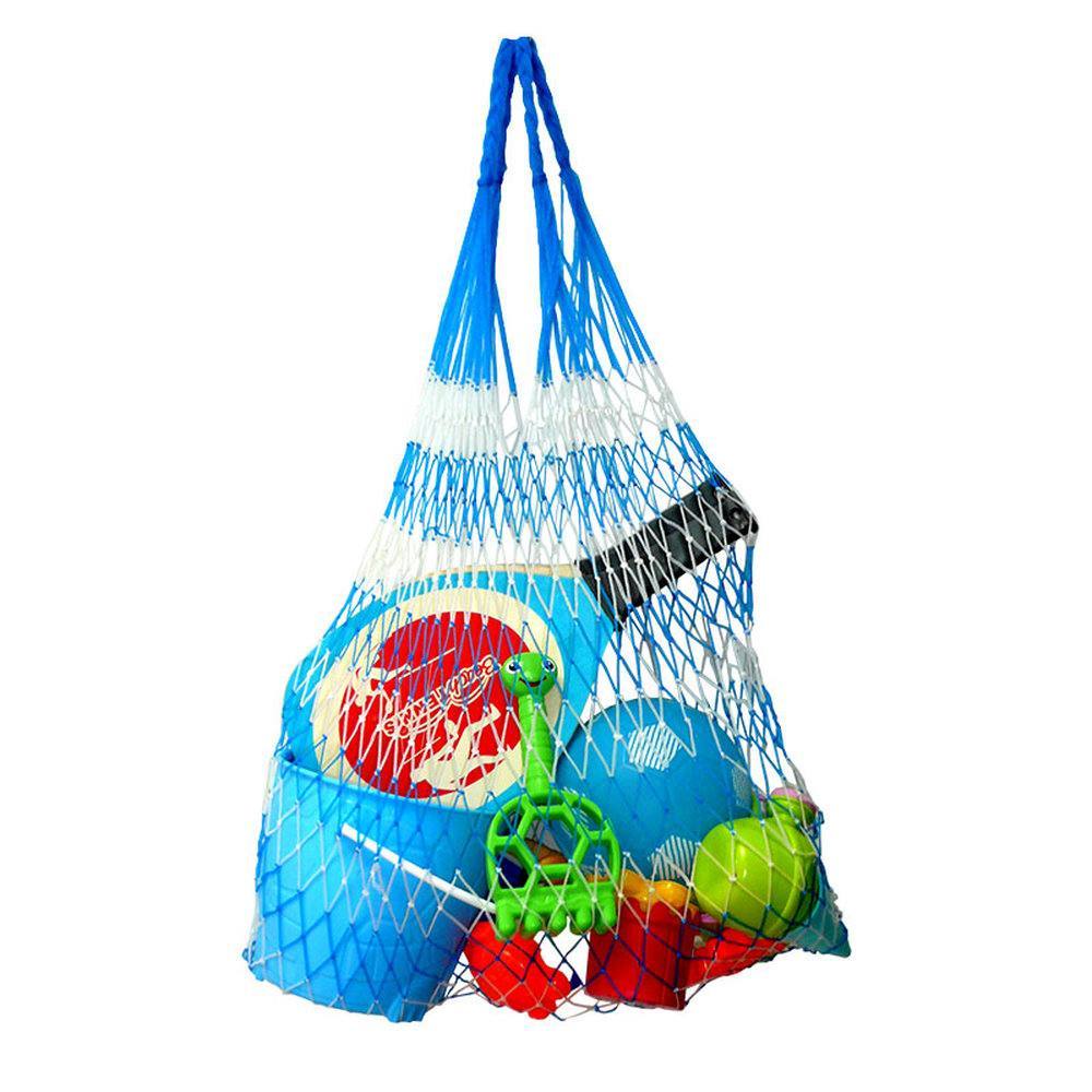 Marbueno Bolsa de Red XL Fibra Sintetica Color Azul