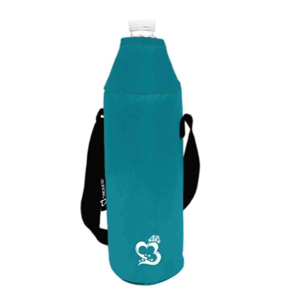 Marbueno botellero poliester color azul 05L camping playa