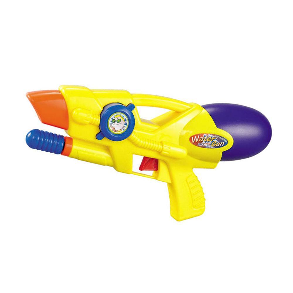Marbueno Pistola de Agua Plastico Presion de Aire Color Amarillo 29x15 cm Jardin Piscina y Playa