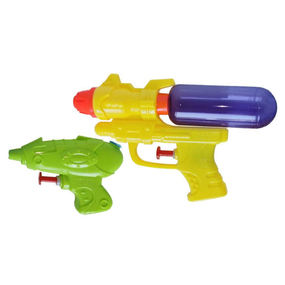 Marbueno pistola de agua plastico presion color amarillo