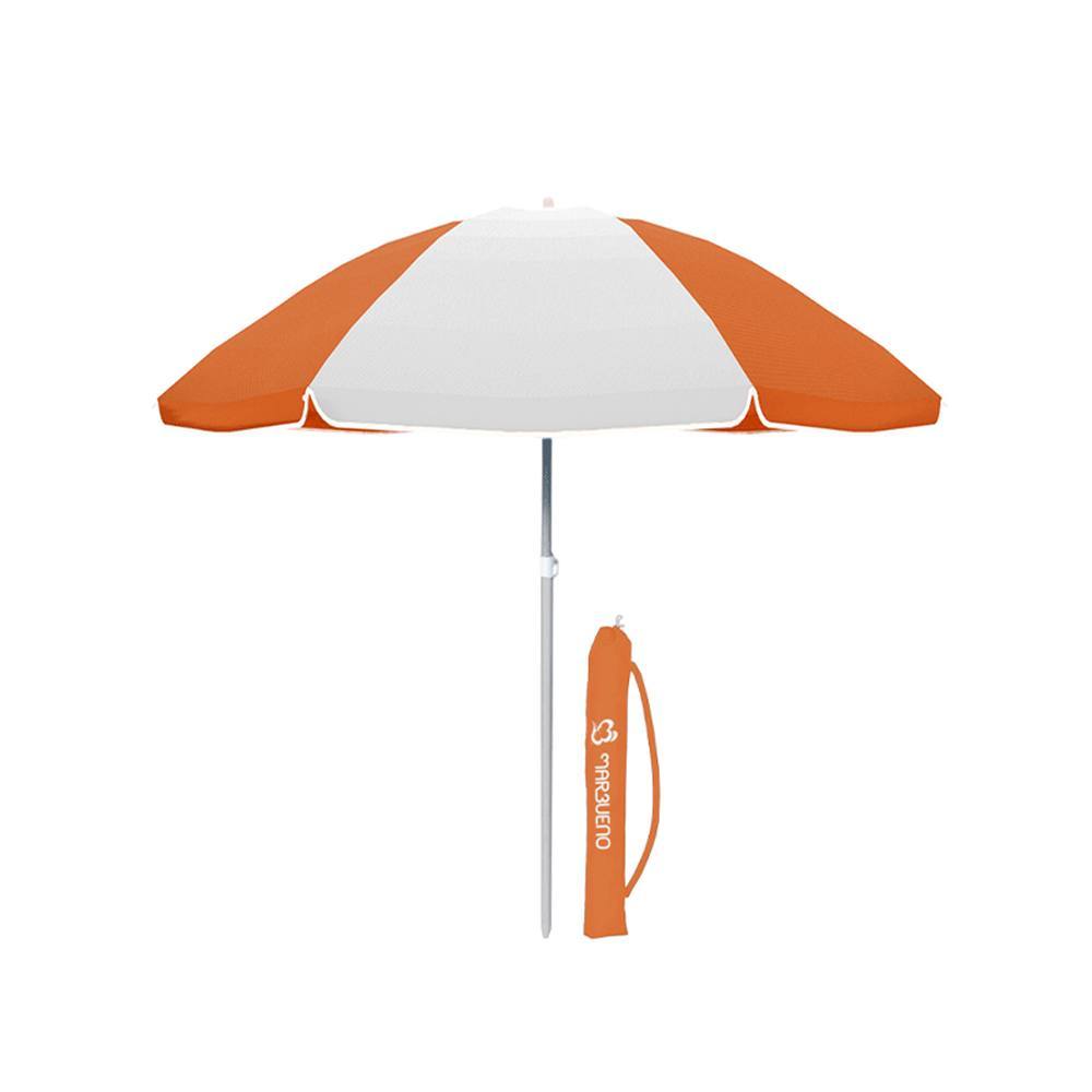 Sombrilla Oxford Marbueno Naranja 220 cm Jardin y Playa