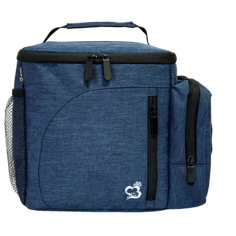 Marbueno Nevera Poliester Azul 30x20x20 cm Camping y Playa