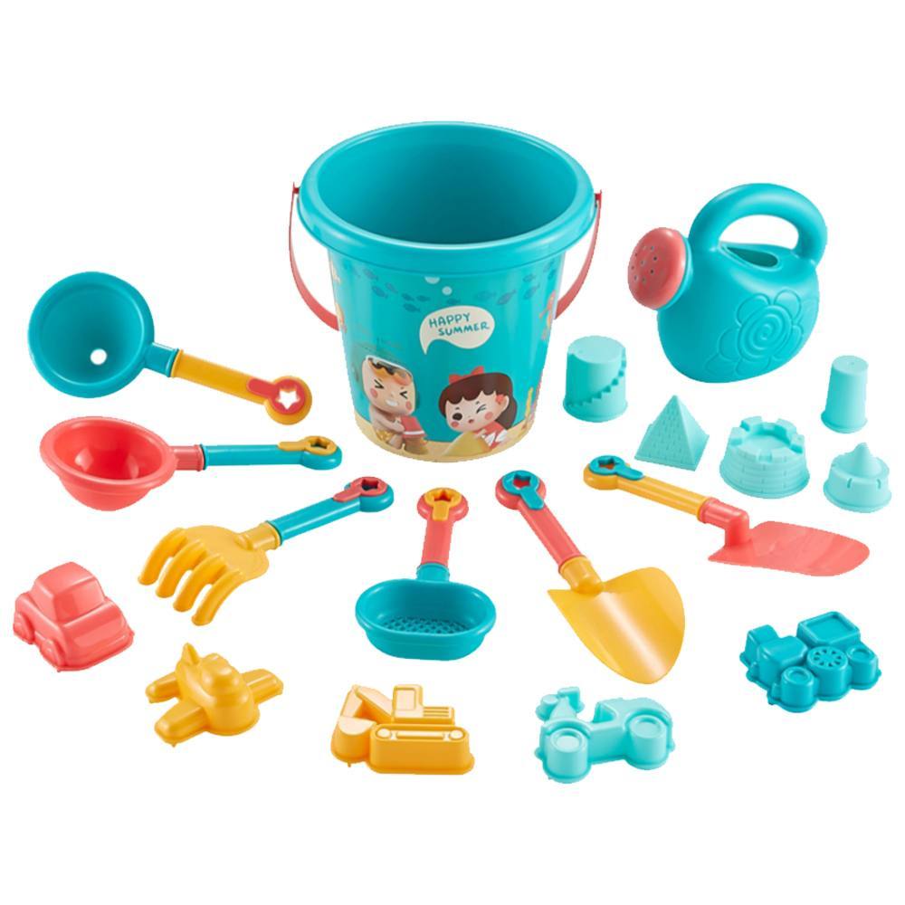 Marbueno Conjunto Cubo de Playa Con Accesorios Color Surtido