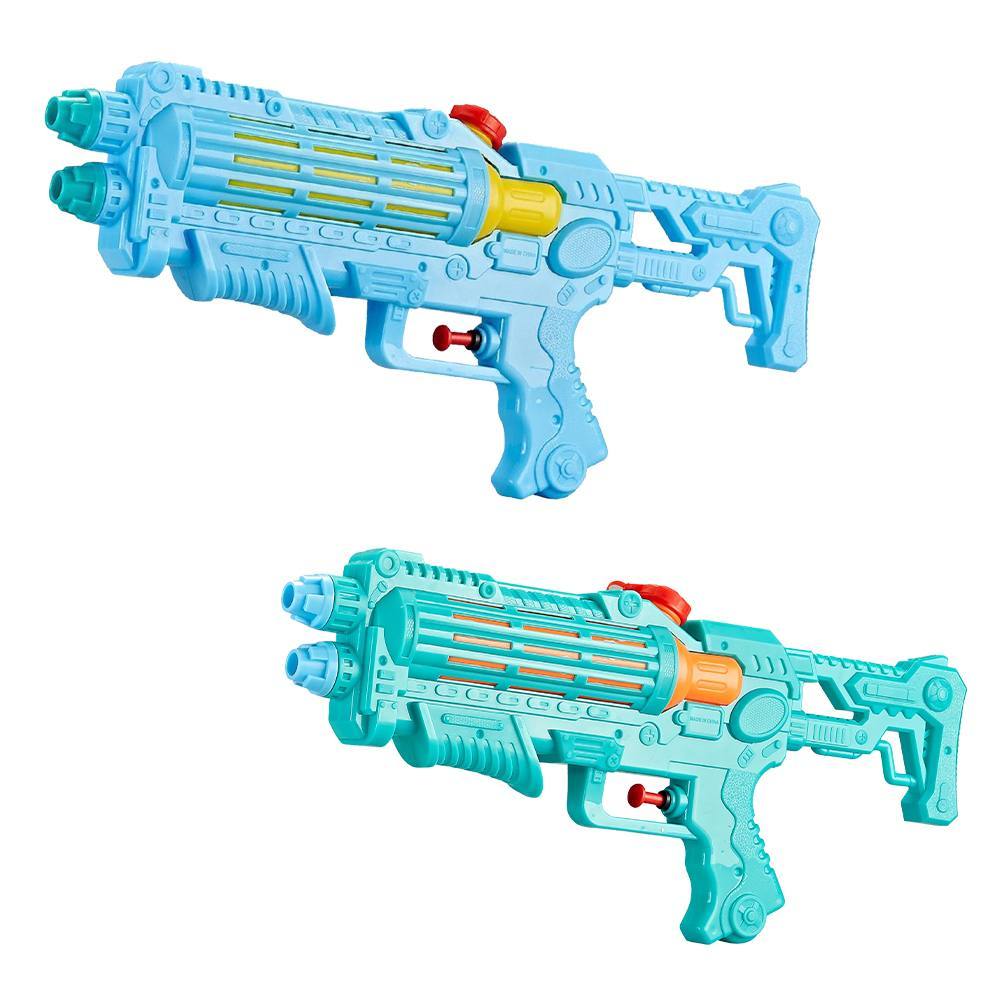 Marbueno Pistola de Agua Plástico Presión Color Surtido 35x15,5 cm