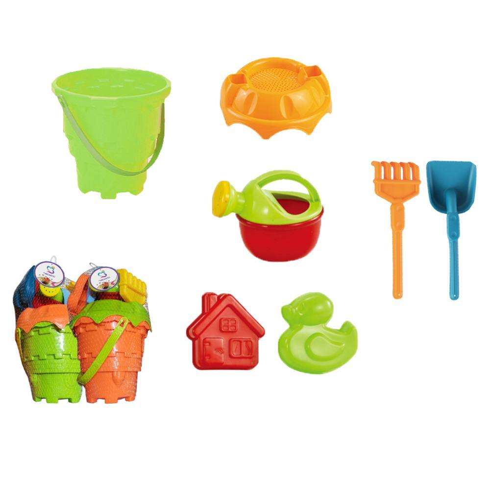 Marbueno conjunto cubo de playa con accesorios color surtido