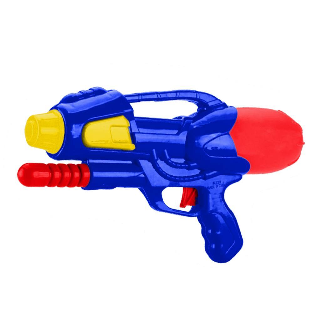 Marbueno Pistola de Agua Plástico Presión de Aire Color Azul
