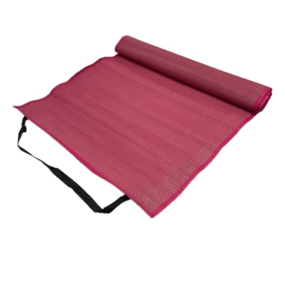 Esterilla de Fibra Sintética Color Rosa 70x180 cm Marbueno