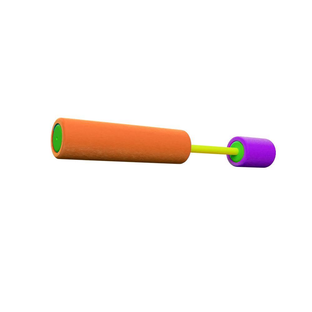 Marbueno pistola de agua foam succion morado y naranja