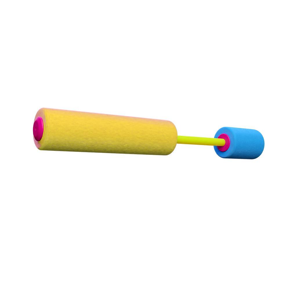 Marbueno pistola de agua foam succion color amarillo y azul