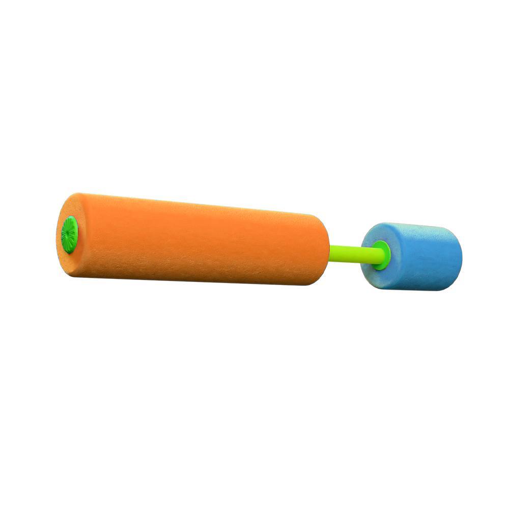 Marbueno Pistola de Agua Foam Succion Naranja y Azul 30x6 cm