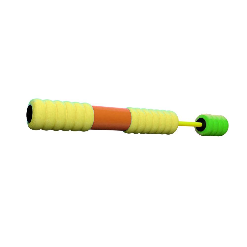 Marbueno Pistola de Agua Foam Succion Color Verde Amarillo Naranja 41x4,5 cm