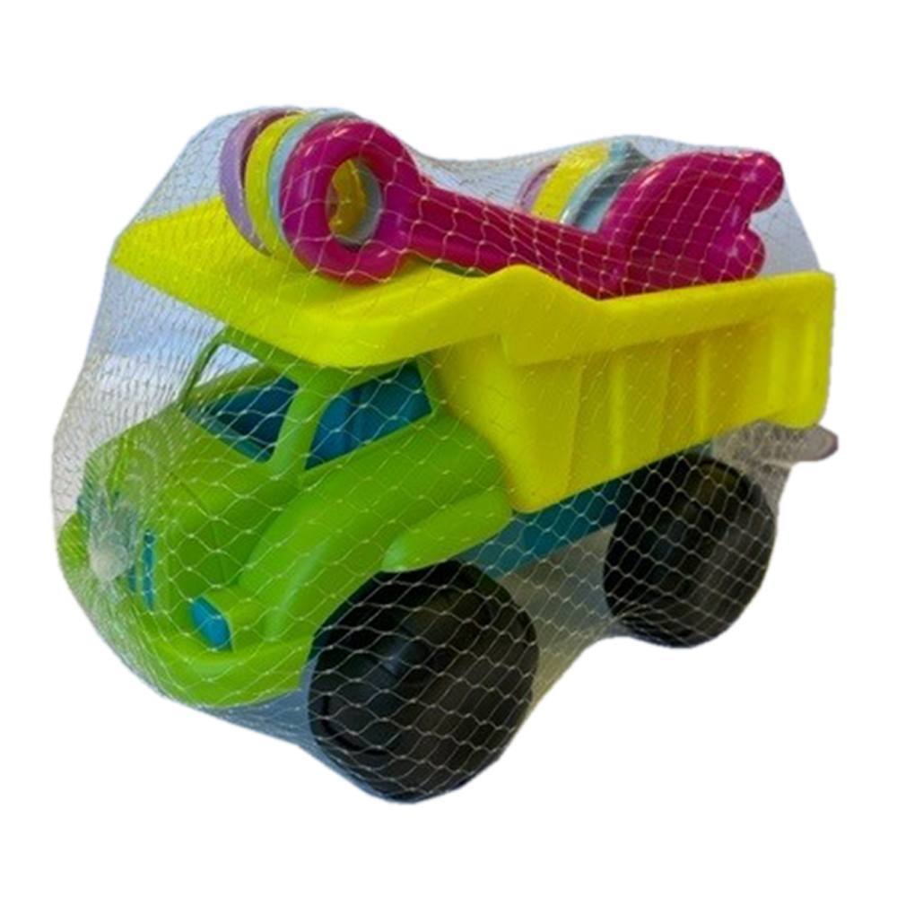 Marbueno conjunto camion playa con accesorios verde